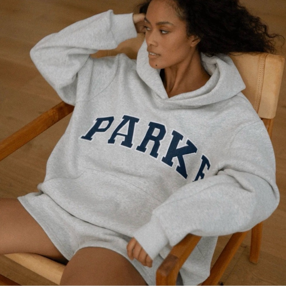 Parker Women's Light Gray Hoodie